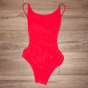 Sunny Co Clothing Red Pamela Bathing Suit